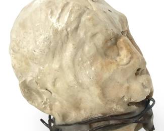 Skip Fox Unique Wax & Wire Head Sculpture