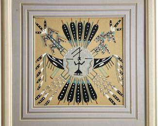 Native American Sand Art