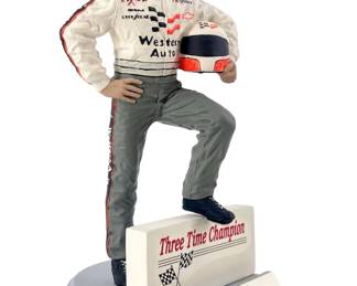 Autographed Darrel Waltrip NASCAR Figure