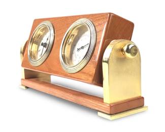 Vintage Seiko Desk Clock Thermometer