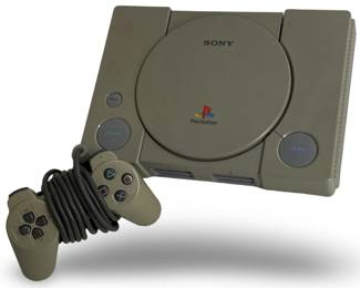 Original Sony PlayStation With Controller & Game