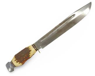 Vintage AG Russell Crocodile Hunter Bowie Knife