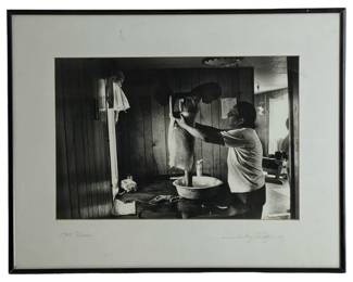 Signed Photo Of Life As Native American