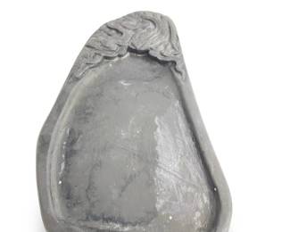 Inkstone Dragon Carving Calligraphy Writing Stone