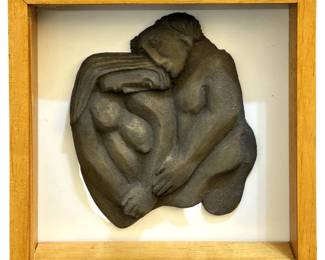 Charles Shedden Bronze Relief Sculpture