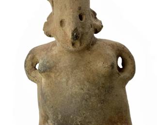 Pre Columbian Nyarit Terra Cotta Pottery Figure