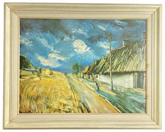 Giclee "Les ChaumiĂšres" By Maurice De Vlaminck