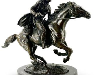 Frederick Remington Bronze Cowboy Rider