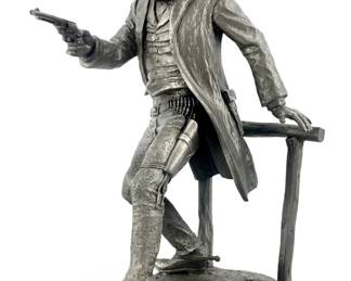 The Gunfighter Pewter Sculpture by Jim Ponter