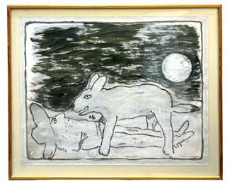 Signed Gaylen C. Hansen Original Acrylic Painting