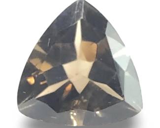 Approximately 8ct Trillion Cut Smoky Quartz