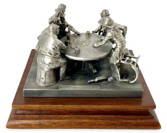 LE Pollana Chilmark Fine Pewter âToo Many Aces"