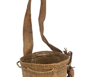 Vintage Yanomamo Wootou Basket