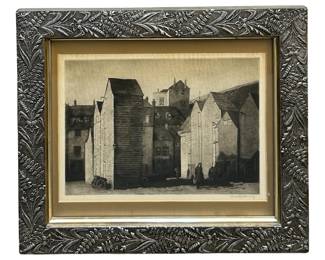 Signed W. Manning Hastings, UK Etching