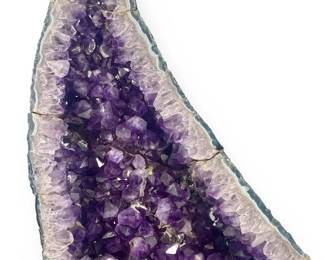 Large Deep Purple Amethyst Crystal Geode