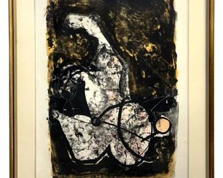 Signed Marino Marini âII Miracolo" Lithograph