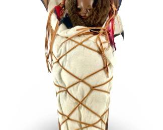 Native American Style White River Cradleboard