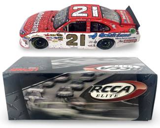 RCCA Elite #21 SignedTrevor Bayne Die-Cast Car