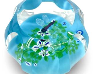 Rare Robert Banford Dragonfly Paperweight