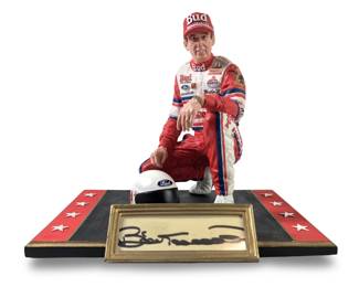 Signed Bill Elliott Sports Expressions Cold Cast