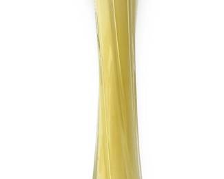 Art Glass Murano Jack in the Pulpit Yellow Vase