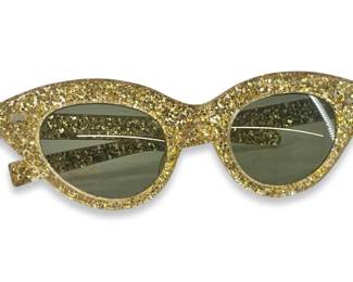 Vintage Glitter Sunglasses