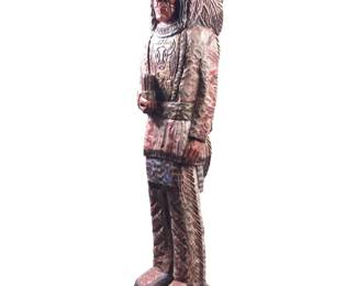 Ralph Gallagher Large Cigar Store Indian Chief