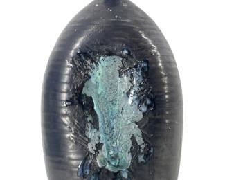 Signed Studio Glazed Pottery Vase