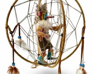Native American Kachina Dream Catcher