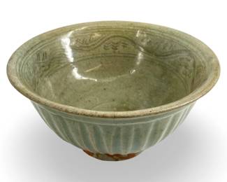 Antique Chinese Celedon Bowl
