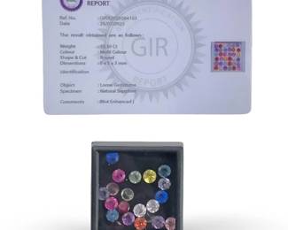 Approximately 15ct Loose Sapphire Gemstones