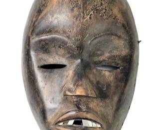 Africa Hand Carved Wood Dan Mask