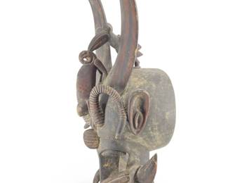 Senufo Kponyugo Wabele Helmet Mask