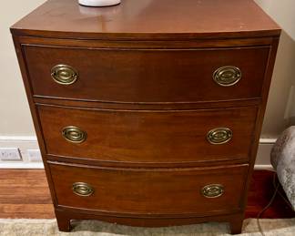 31. Pair of Morganton 3 Drawer Chests (30" x 20" x 32")