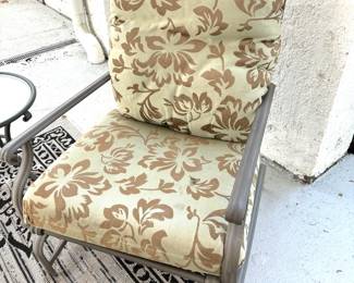 159. Brown Jordan 3pc Set Loveseat & 2 Rockers