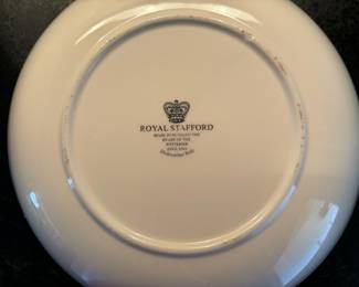 164. Set of Royal Stafford Willow Dinnerware