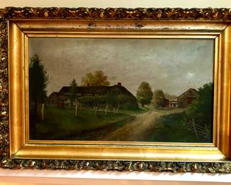 66. Landscape Oil on Canvas (20" x 13")