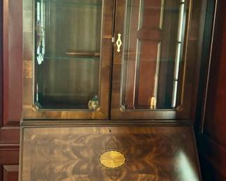 133. Antique Hekman Secretary (37" x 20" x 89")