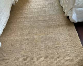 17. Jute Rug (9' x 6')