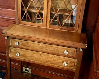 134. Antique Writing Desk (31" x 16" x 56")