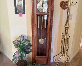 Vintage Tempus Fugit grandfather clock