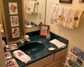 Bath Towels And Other Framed Prints