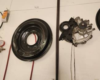 Front Timing Cover with Water Pump Attached