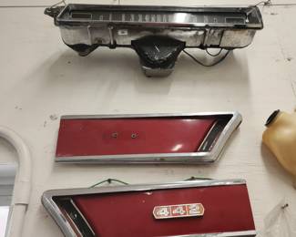 1960s Oldsmobile Dash Cluster Speedometer Gauge – GM Classic Muscle Car

1967 Oldsmobile 442 Rear Quarter Panel Inserts Emblems – OEM Pair