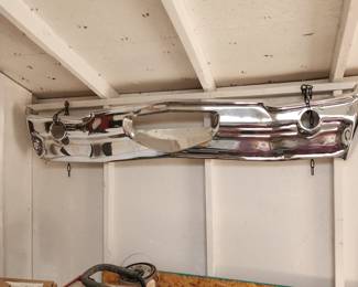 Vintage Chrome Car Bumper – Classic Full Size Front/Rear Replacement