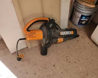 WORX Electric Leaf Blower Mulcher Vacuum 3-in-1 Yard Tool