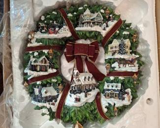 Thomas Kincade wreath and more by TK