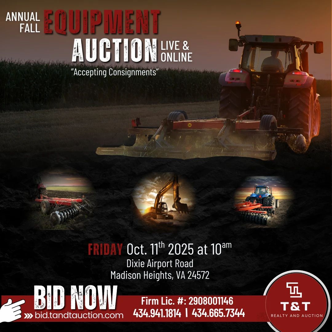 Annua Fall Equipment Auciton fb ad
