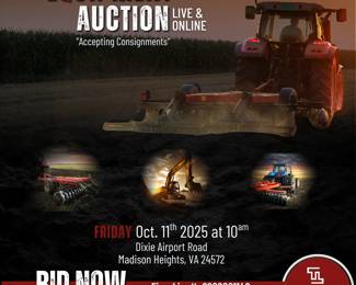 Annua Fall Equipment Auciton fb ad