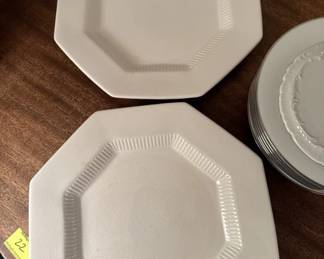 white stoneware